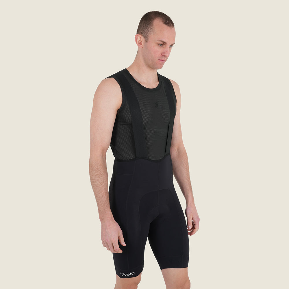 Mens Kilmore Mesh Vest Base Layer (Black) (model: barnaby)