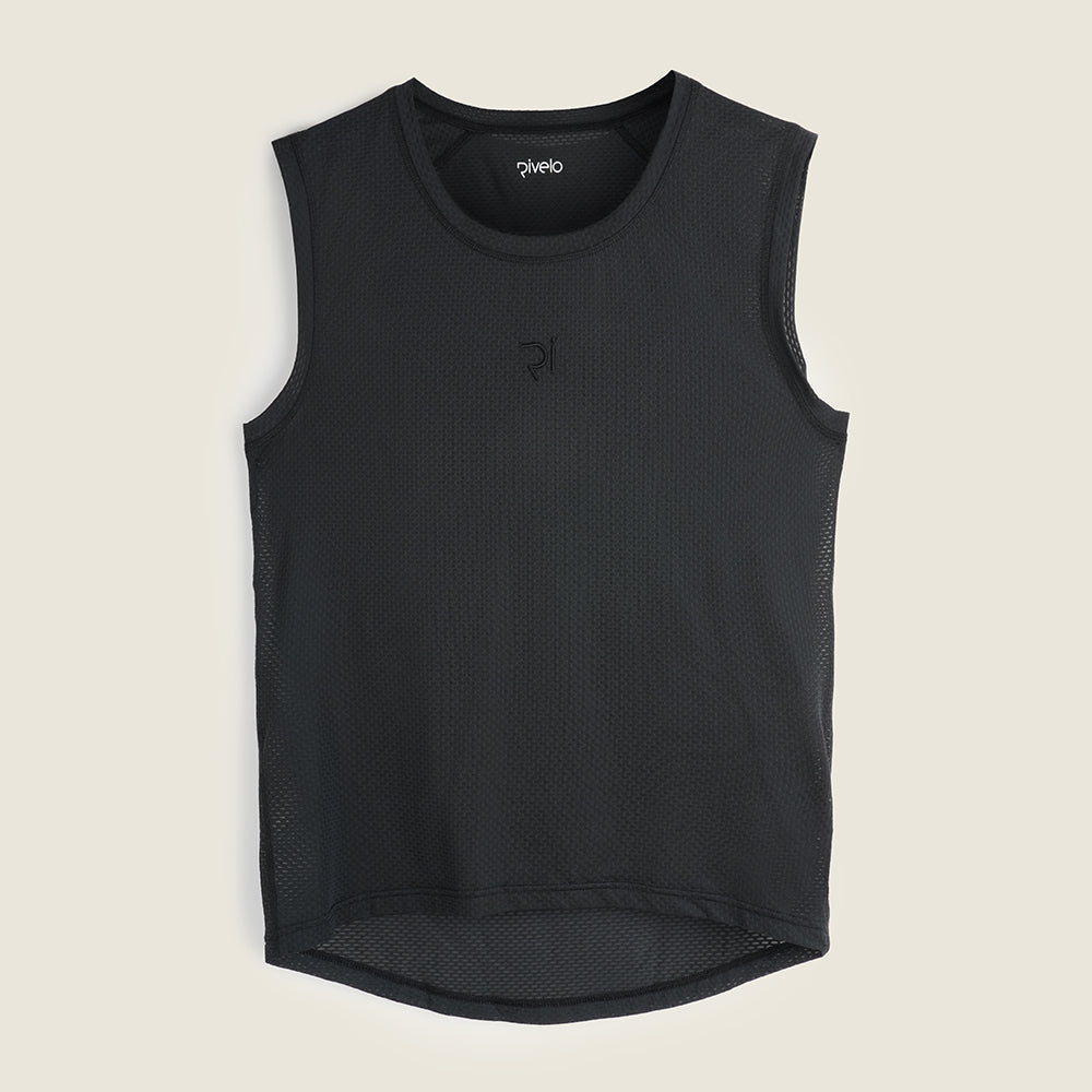 Mens Kilmore Mesh Vest Base Layer (Black) (studio)