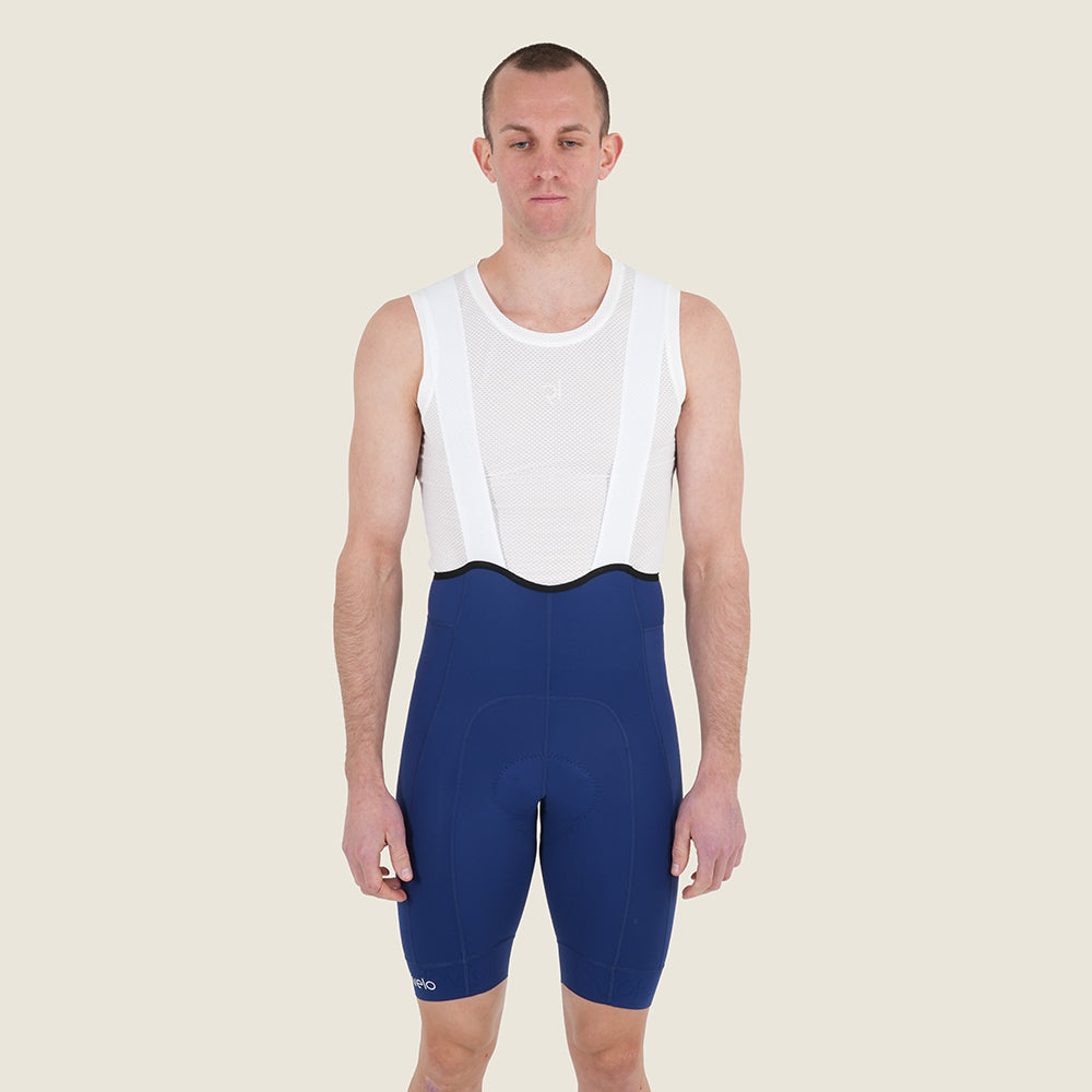 Mens Kilmore Mesh Vest Base Layer (White) (model: barnaby)