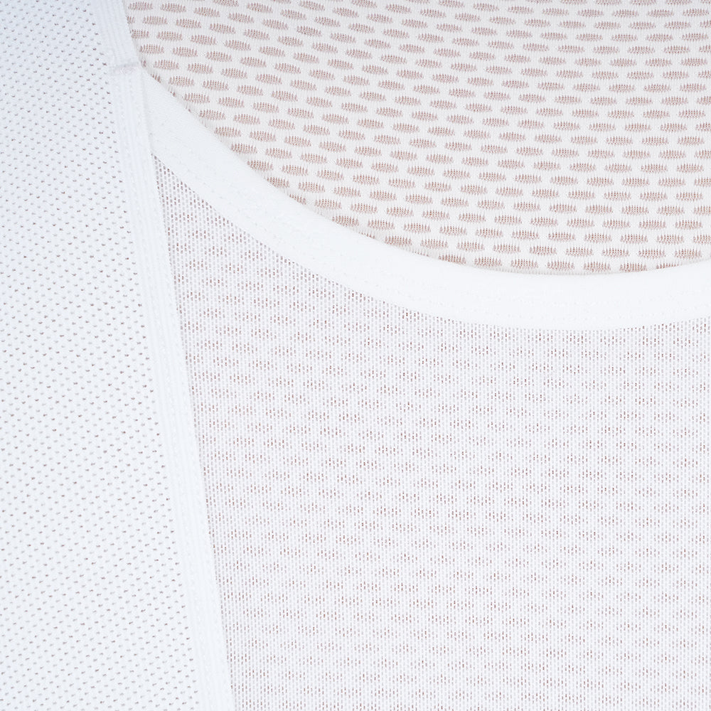 Mens Kilmore Mesh Vest Base Layer (White)