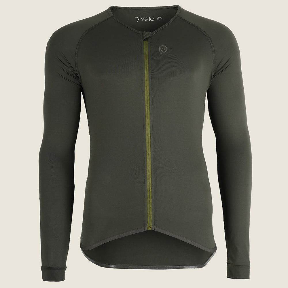 Mens Lowther Essential Lightweight LS Jersey (Deep Depths) (studio)