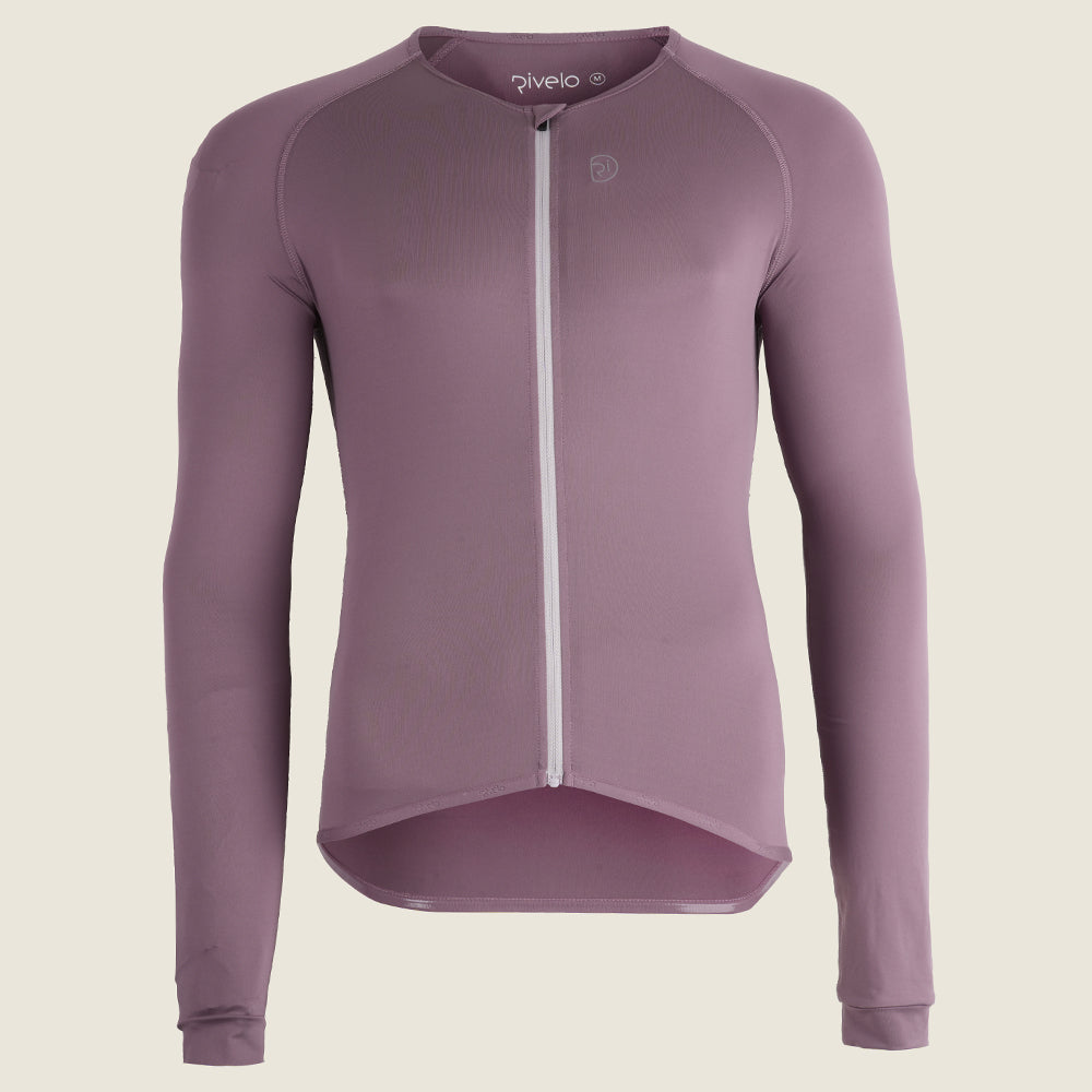 Mens Lowther Essential Lightweight LS Jersey (Grape Shake) (studio)