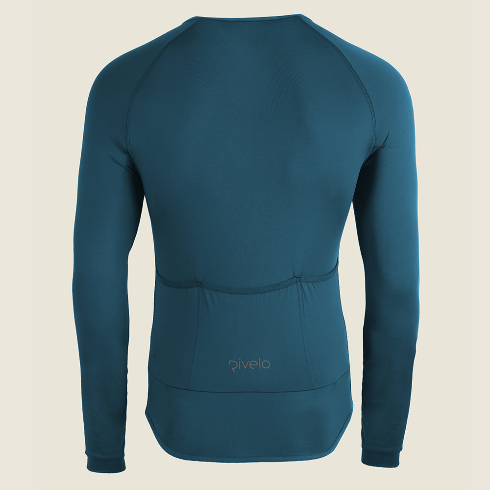 Mens Lowther Essential Lightweight LS Jersey (Petrol) (studio)