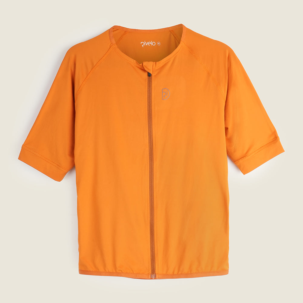 Mens Lowther Essential Lightweight SS Jersey (Desert Sun/Pumpkin Spice) (studio)
