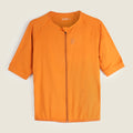 Mens Lowther Essential Lightweight SS Jersey (Desert Sun/Pumpkin Spice) (studio)