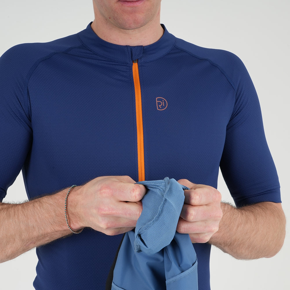 Mens Norwood II Packable Windproof Jacket (Airforce)