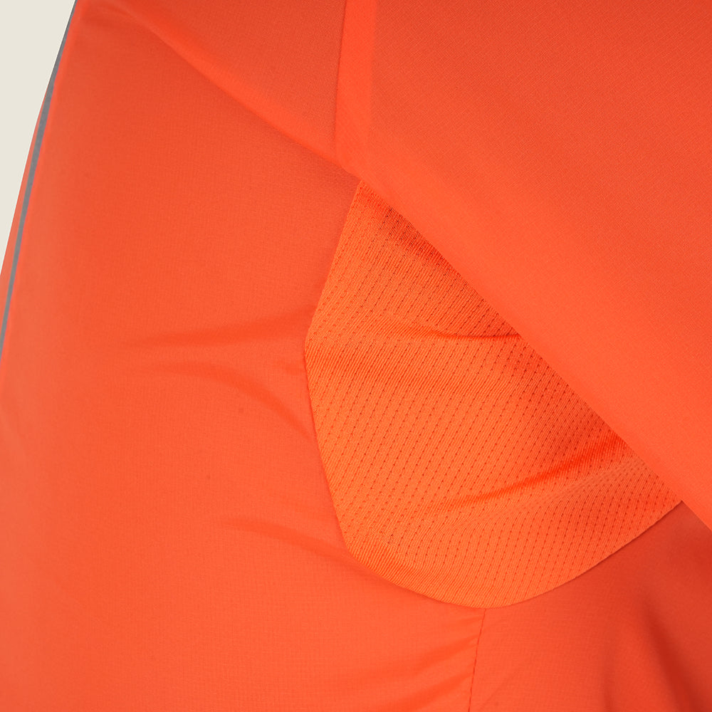Mens Norwood II Packable Windproof Jacket (Orange)