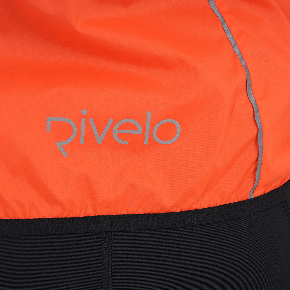 Mens Norwood II Packable Windproof Jacket (Orange)