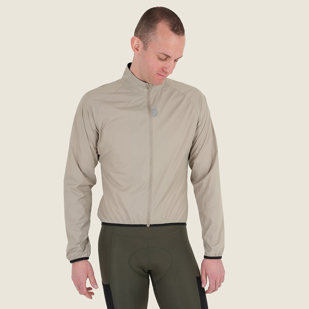 Mens Norwood II Packable Windproof Jacket (Vintage Grey) (model: barnaby)