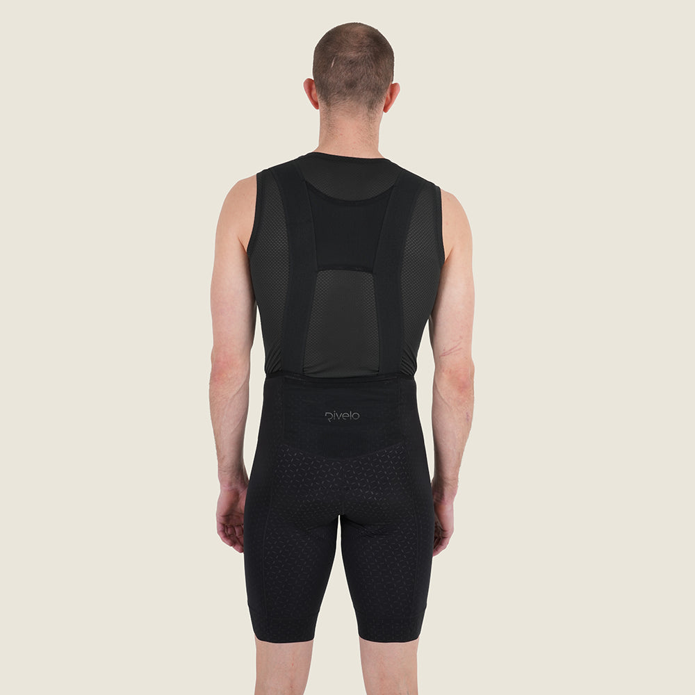 Mens Raasay Essential Lightweight Bib Shorts (Black) (model: barnaby)