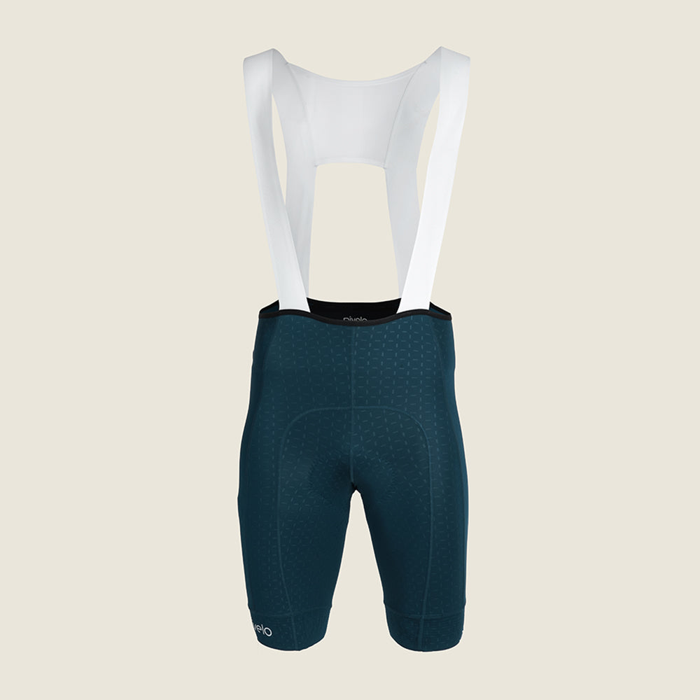 Mens Raasay Essential Lightweight Bib Shorts (Deep Teal) (studio)