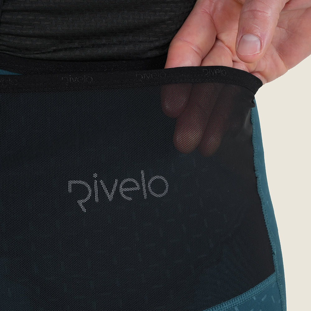 Mens Raasay Essential Lightweight Bib Shorts (Deep Teal)