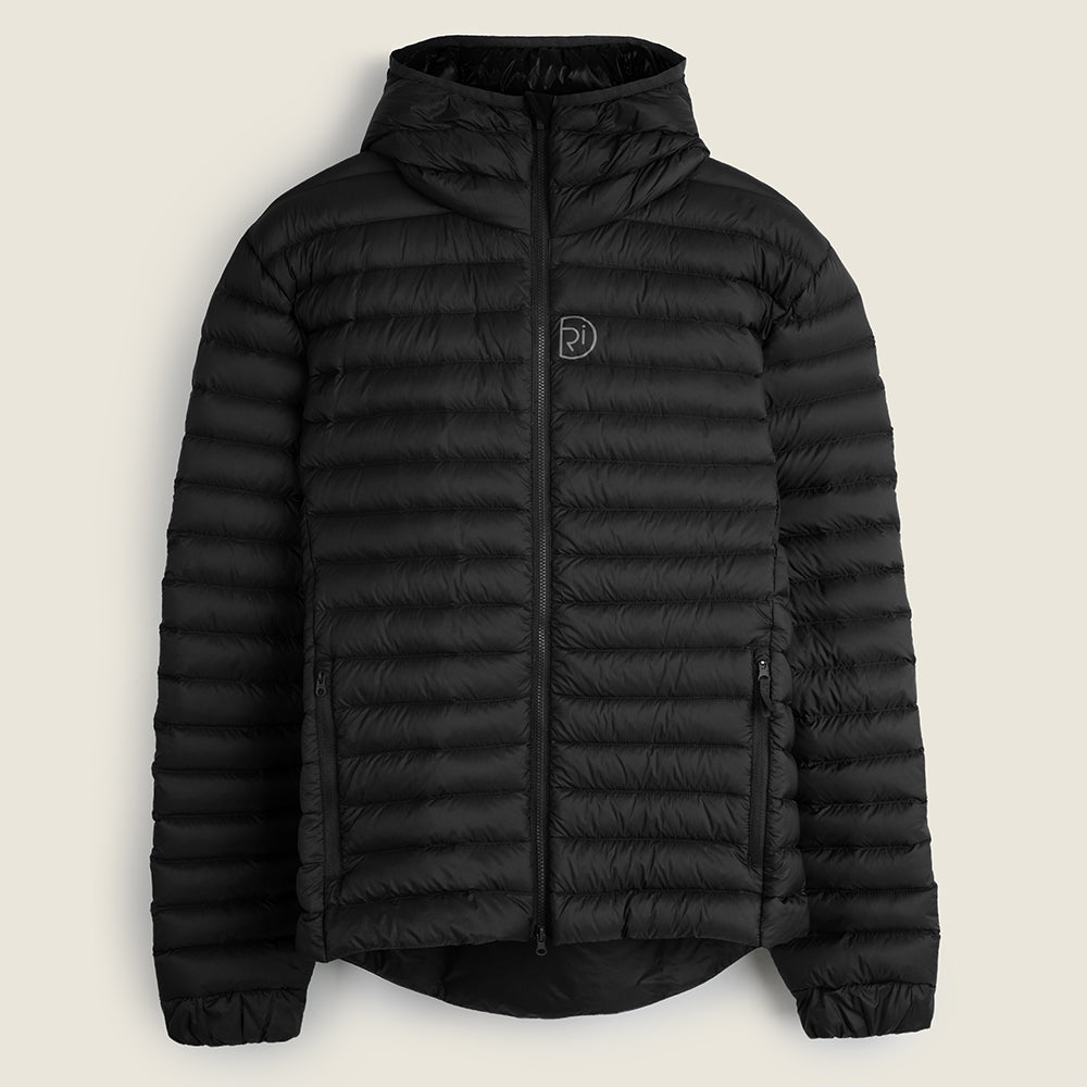Mens Rannoch Lightweight Down Packable Jacket (Black) (studio)