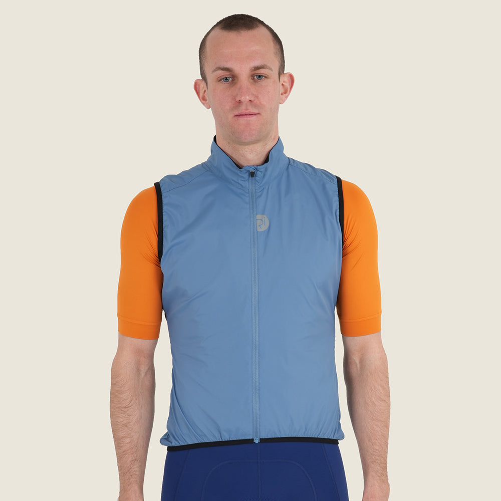Mens Rowsley II Packable Windproof Gilet (Airforce) (model: barnaby)