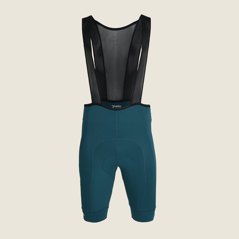 Mens Staffin Essential Bib Shorts (Deep Teal) (studio)