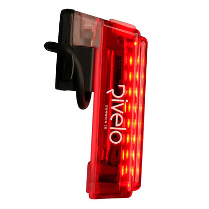 Rivelo Dunwich 30 Rear Bike Light (Black) (studio)