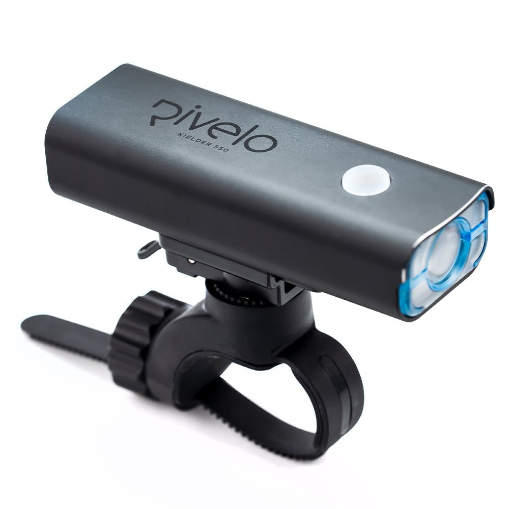 Rivelo Kielder 550 Front Bike Light (Black) (studio)