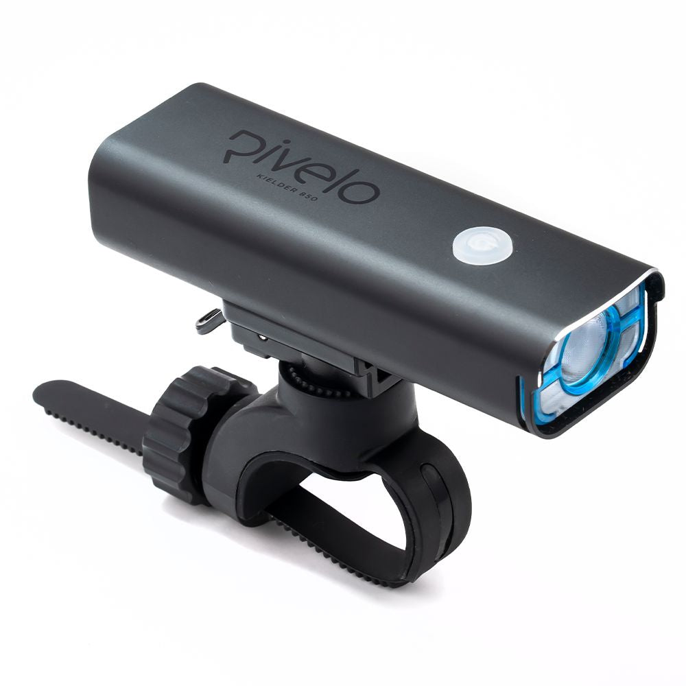 Rivelo Kielder 850 Front Bike Light (Black) (studio)