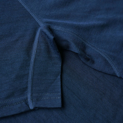 Rivelo | Mens Burrington Merino Blend Base Layer (Navy)