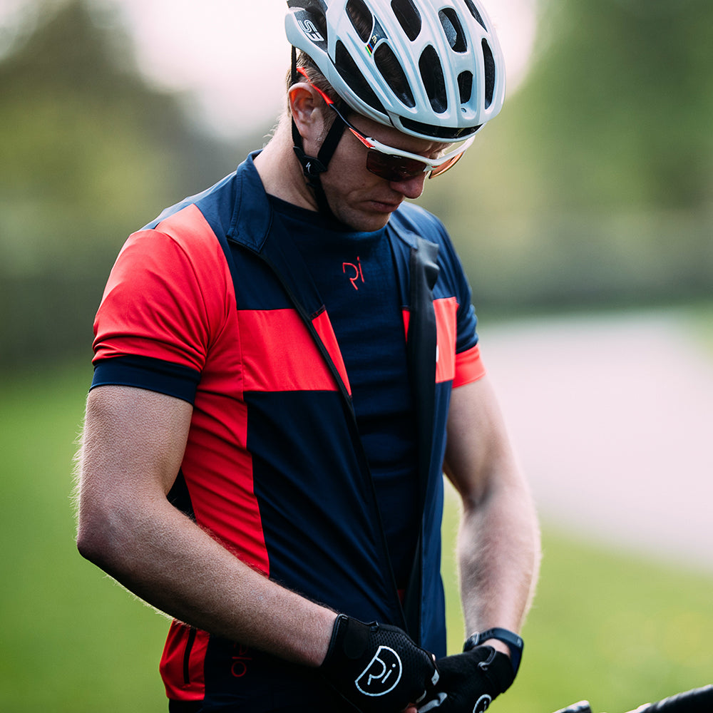 Rivelo | Mens Burrington Merino Blend Base Layer (Navy)