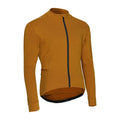 Rivelo Mens Eco Felcott Thermal Long Sleeve Jersey (Mustard)  (studio)