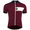 Rivelo Mens Hartside Jersey (Burgundy/Navy) (studio)