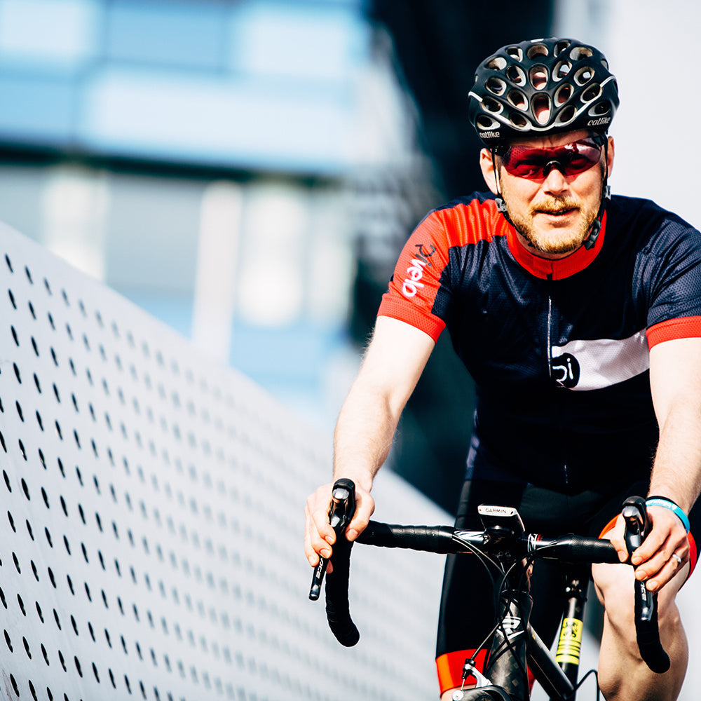 Rivelo | Mens Hartside Jersey (Navy/Red)