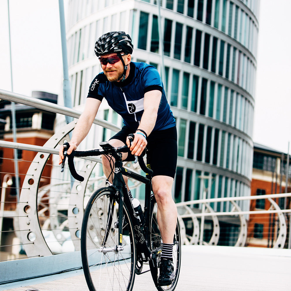 Rivelo Mens Hartside Jersey (Teal/Black)