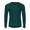 Rivelo Mens Hathersage Merino Blend Long Sleeve Base Layer (Petrol)  (studio)