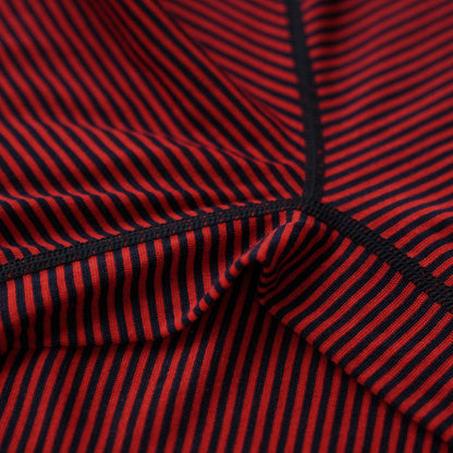 Rivelo | Mens Hathersage Merino Blend Long Sleeve Base Layer (Navy/Red)