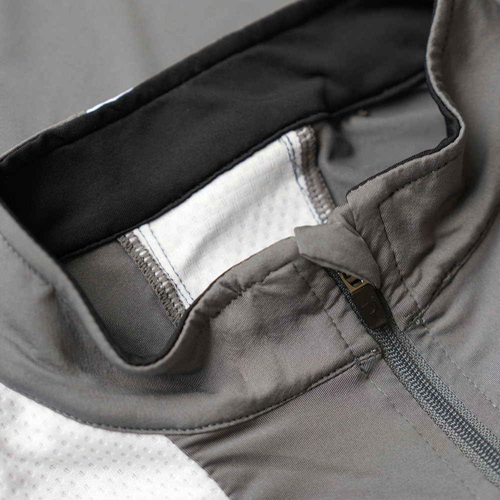 Rivelo | Mens Newlands Jersey (Charcoal Grey/White)