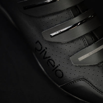 Rivelo Sherwood Velcro Cycling Shoes (Black)