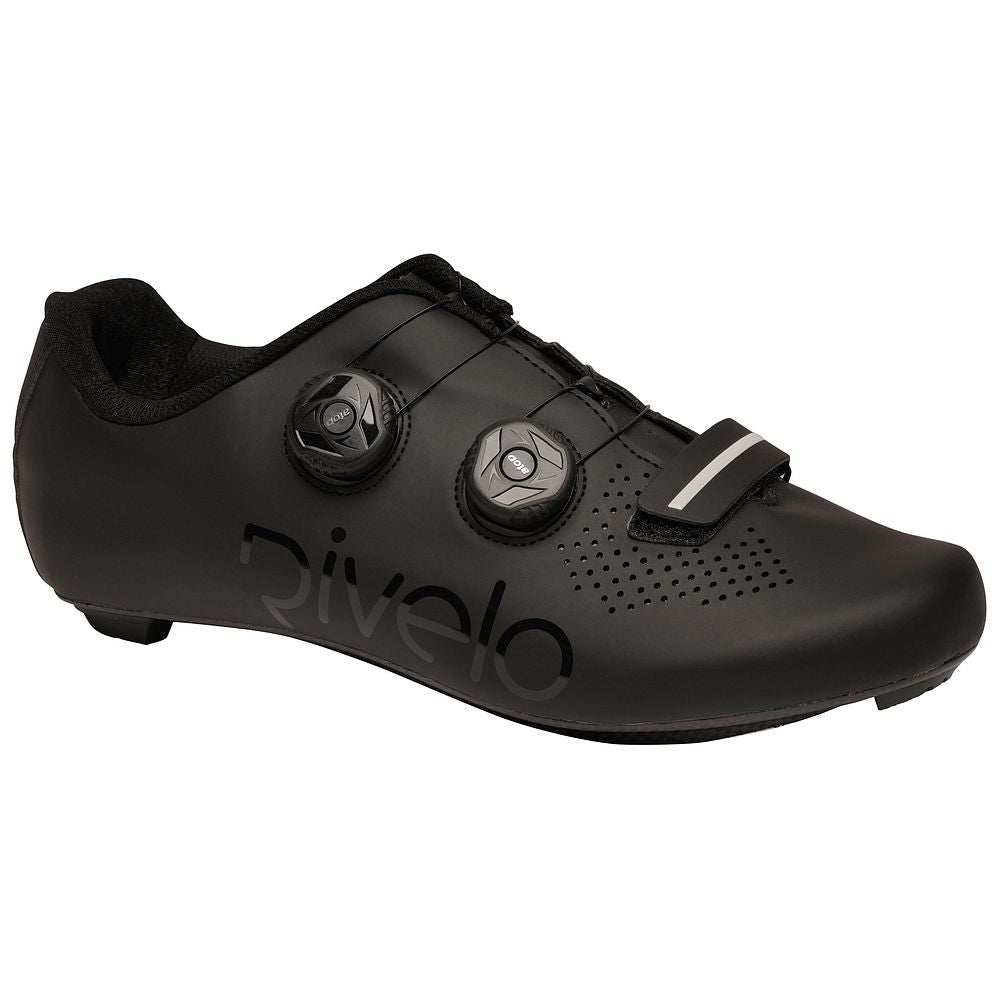 Rivelo | Whinlatter Carbon Cycling Shoes (Black/White)