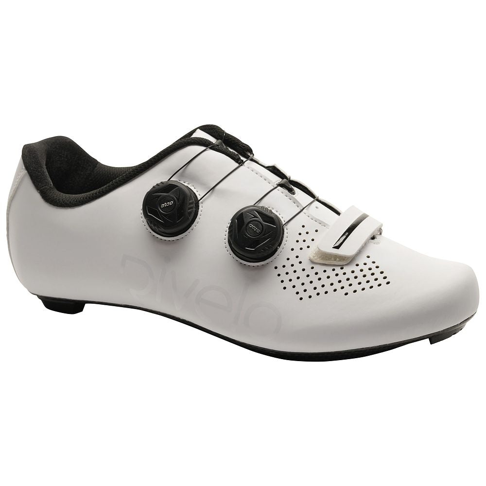 Rivelo Whinlatter Carbon Cycling Shoes (White/Black) (studio)