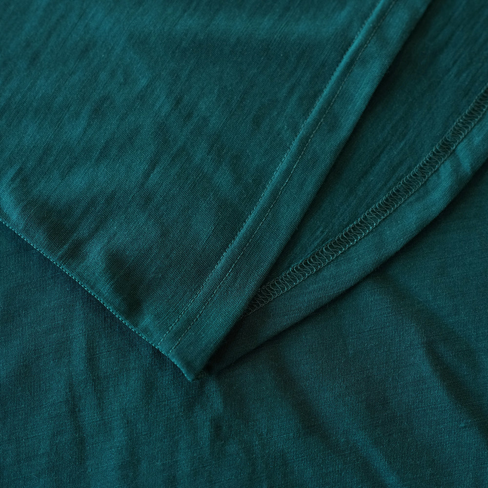 Rivelo Womens Ashdown Merino Blend Long Sleeve Base Layer (Petrol)