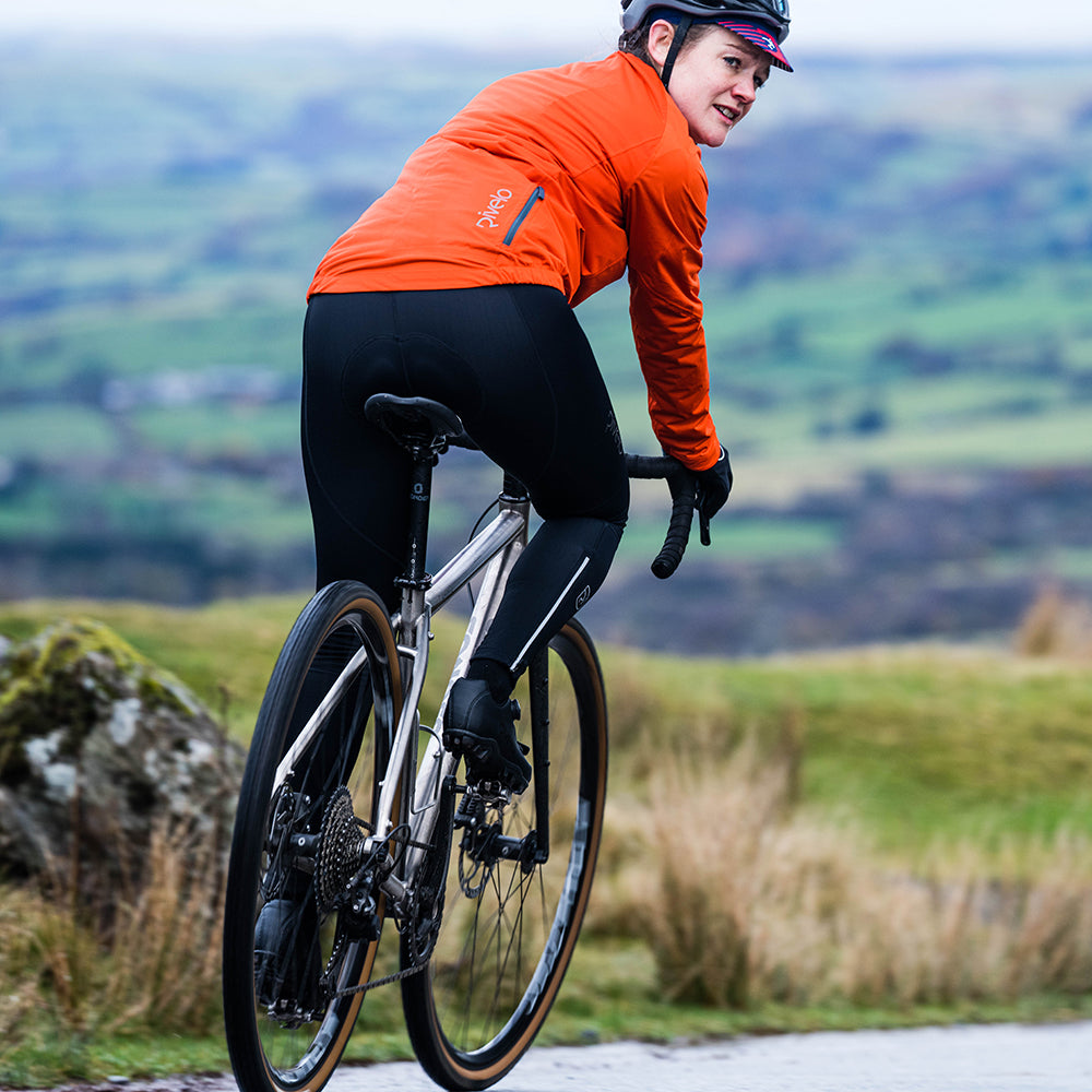 Rivelo Womens Eco Monsal Thermal Bib Tights (Black)