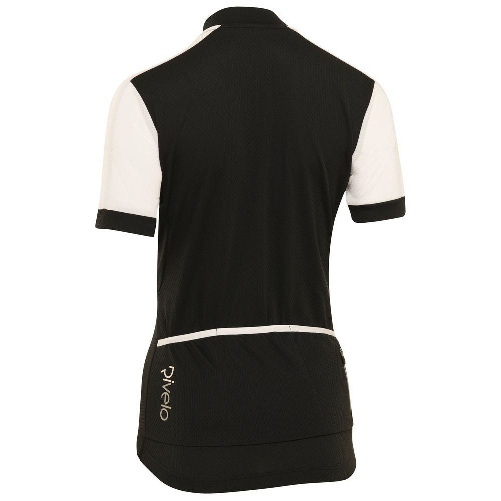 Rivelo Womens Rosedale Jersey (Black/White) (studio)