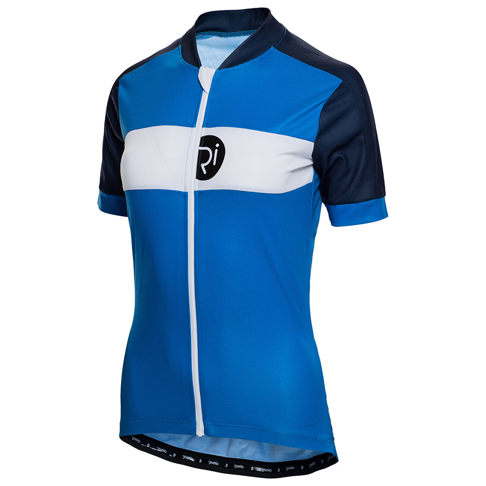 Rivelo Womens Rosedale Jersey (Cobalt/Navy) (studio)