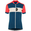 Rivelo Womens Rosedale Jersey (Teal/Coral) (studio)