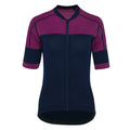 Womens Applecross II Jersey (Navy/Magenta) (studio)
