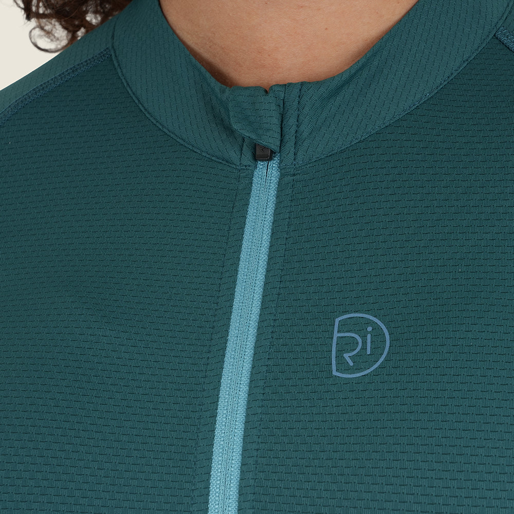 Womens Bathford Essential SS Jersey (Petrol/Teal)