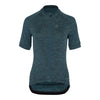Womens Broomfield Essential Jersey (Aqua Melange) (studio)