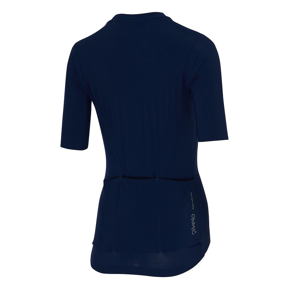 Womens Finestre Race Jersey (Navy) (studio)