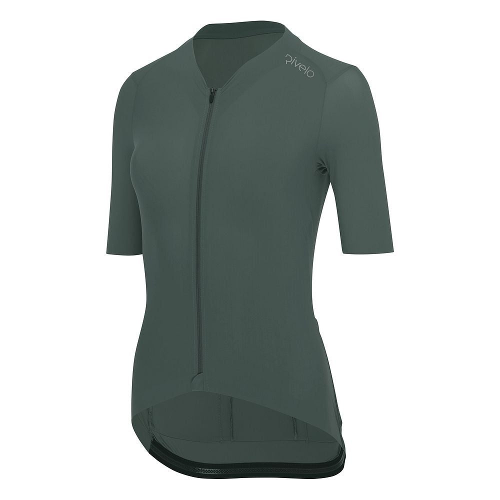 Womens Finestre Race Jersey (Sage) (studio)