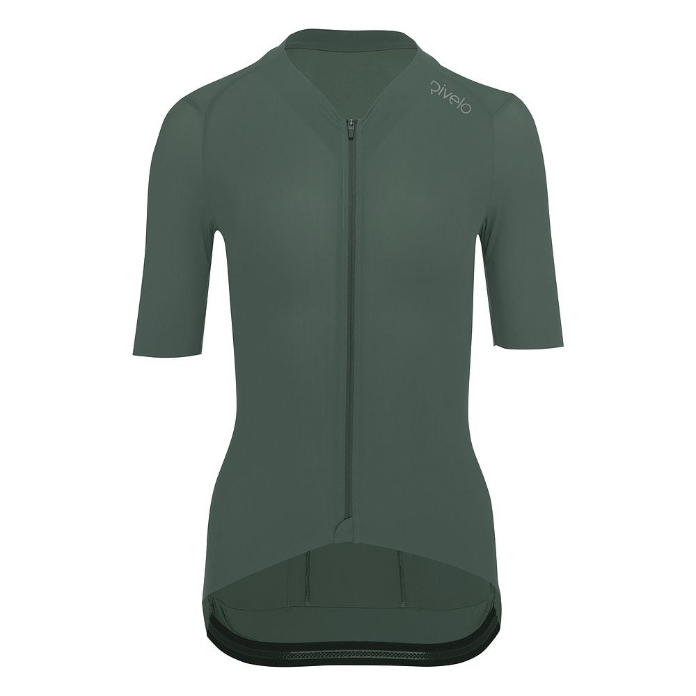 Womens Finestre Race Jersey (Sage) (studio)