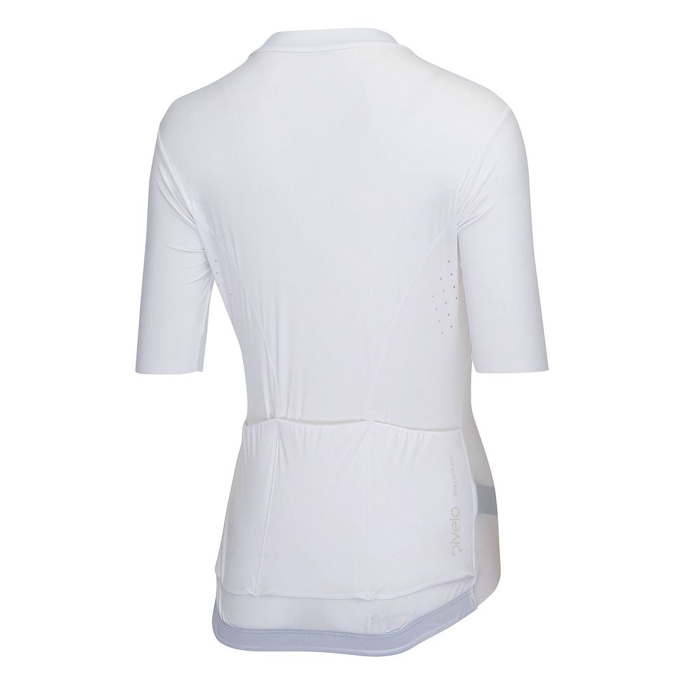 Womens Finestre Race Jersey (White) (studio)