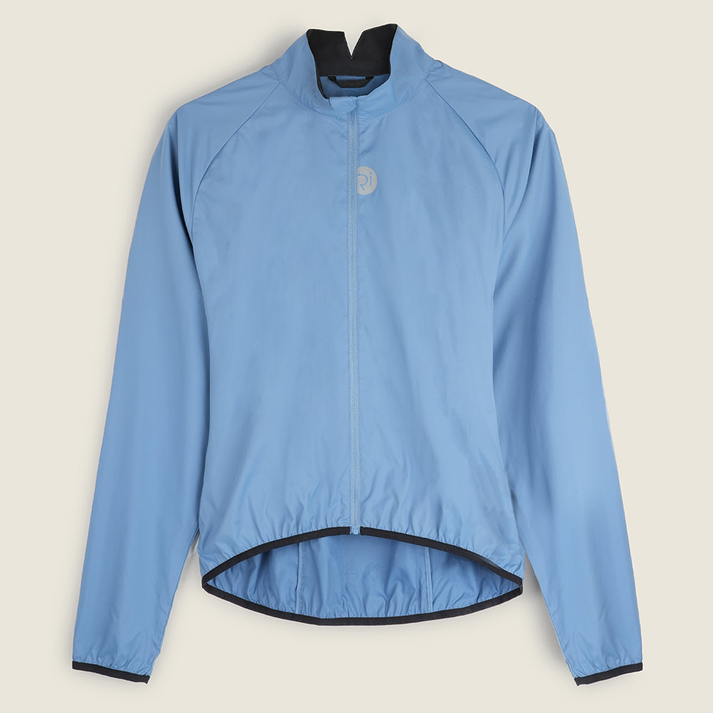 Womens Garrowby II Packable Windproof Jacket (Airforce) (studio)