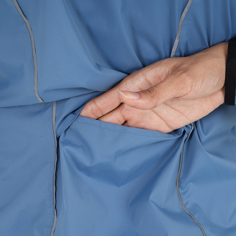Womens Garrowby II Packable Windproof Jacket (Airforce)