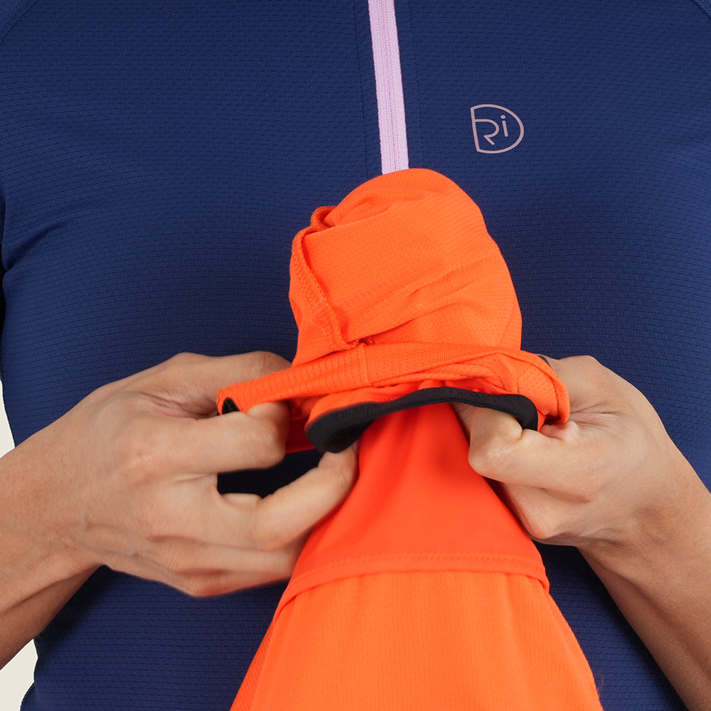Womens Haresfield II Packable Windproof Gilet (Orange)