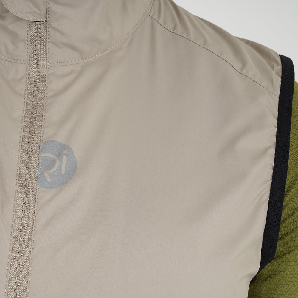 Womens Haresfield II Packable Windproof Gilet (Vintage Grey)